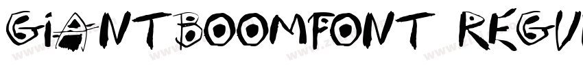 GiantBoomFont Regula字体转换